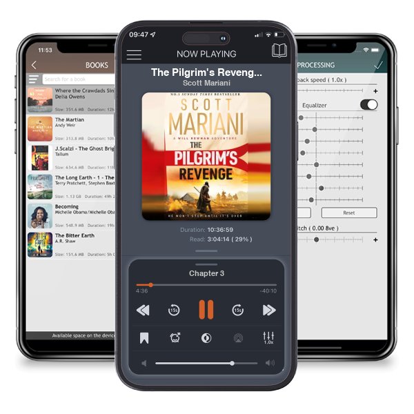 Download fo free audiobook The Pilgrim\'s Revenge - Will Bowman Series by Scott Mariani and listen anywhere on your iOS devices in the ListenBook app.