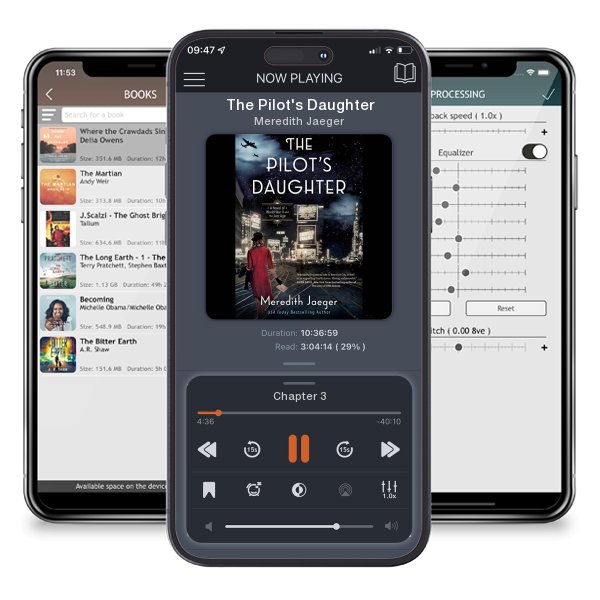 Download fo free audiobook The Pilot's Daughter by Meredith Jaeger and listen anywhere on your iOS devices in the ListenBook app.