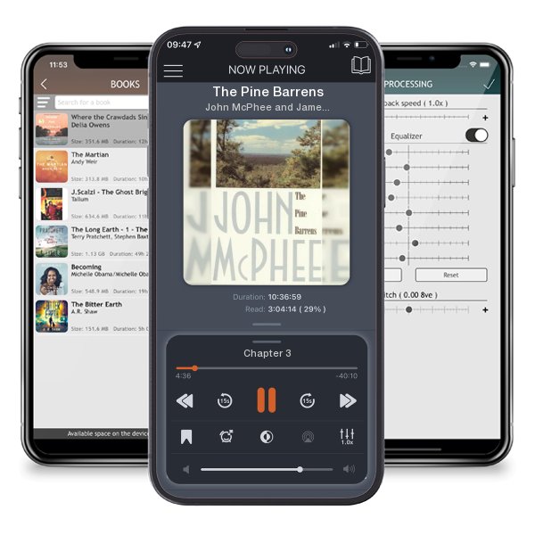 Download fo free audiobook The Pine Barrens by John McPhee and James Graves and listen anywhere on your iOS devices in the ListenBook app.