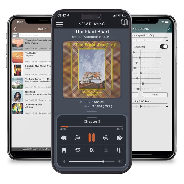 Download fo free audiobook The Plaid Scarf by Sheila Solomon Shotwell and listen anywhere on your iOS devices in the ListenBook app.