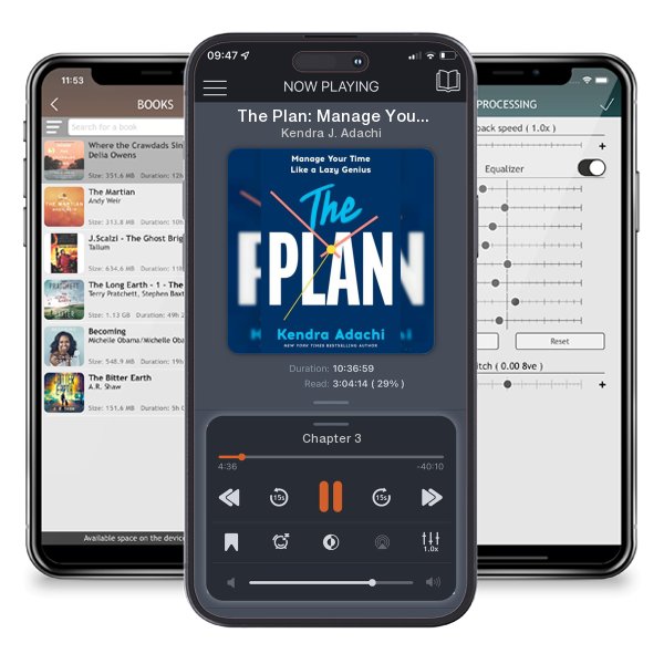 Download fo free audiobook The Plan: Manage Your Time Like a Lazy Genius by Kendra J. Adachi and listen anywhere on your iOS devices in the ListenBook app.