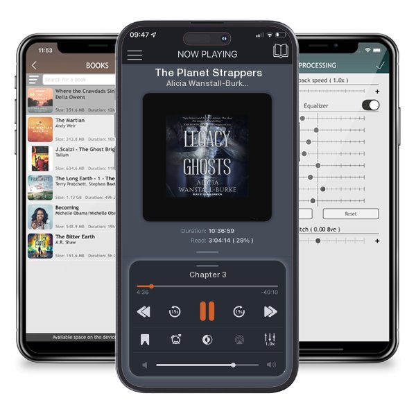 Download fo free audiobook The Planet Strappers by Alicia Wanstall-Burke and listen anywhere on your iOS devices in the ListenBook app.