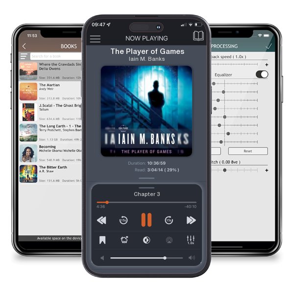 Download fo free audiobook The Player of Games by Iain M. Banks and listen anywhere on your iOS devices in the ListenBook app.