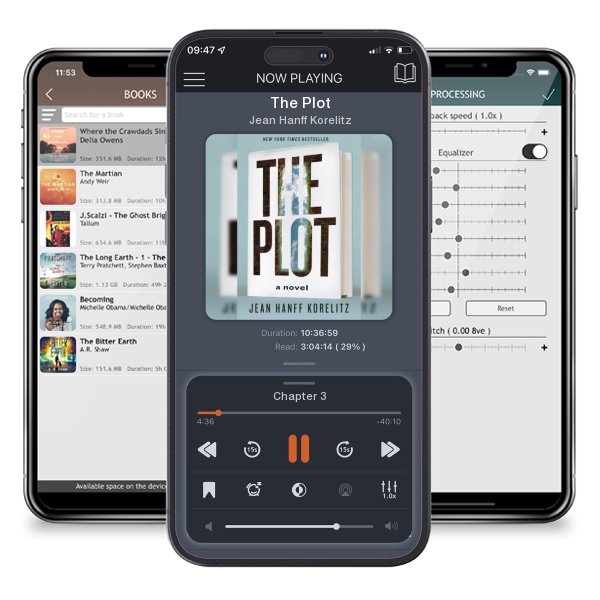 Download fo free audiobook The Plot by Jean Hanff Korelitz and listen anywhere on your iOS devices in the ListenBook app.
