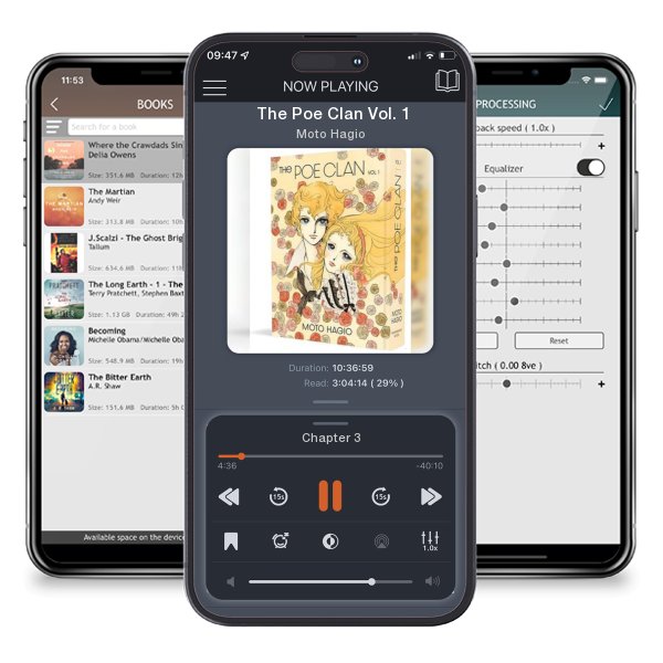 Download fo free audiobook The Poe Clan Vol. 1 by Moto Hagio and listen anywhere on your iOS devices in the ListenBook app.