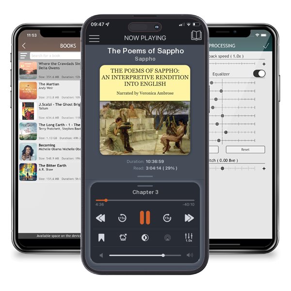 Download fo free audiobook The Poems of Sappho by Sappho and listen anywhere on your iOS devices in the ListenBook app.