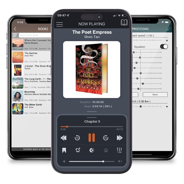 Download fo free audiobook The Poet Empress by Shen Tao and listen anywhere on your iOS devices in the ListenBook app.