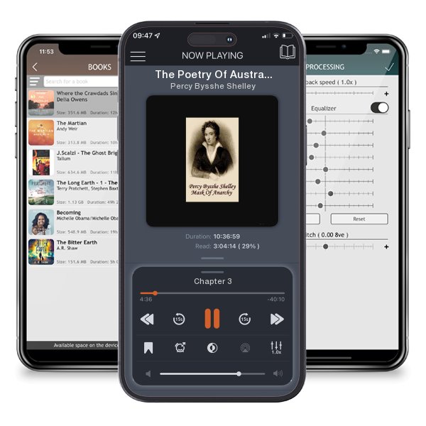 Download fo free audiobook The Poetry Of Australia by Percy Bysshe Shelley and listen anywhere on your iOS devices in the ListenBook app.