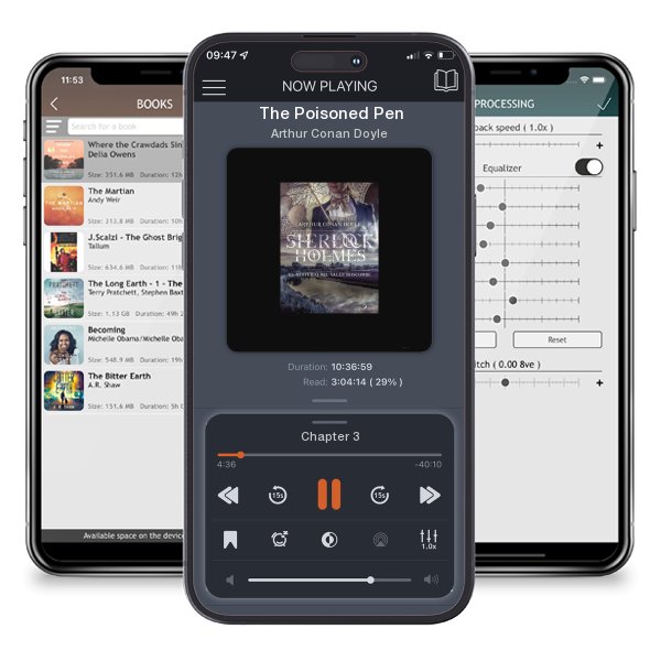 Download fo free audiobook The Poisoned Pen by Arthur Conan Doyle and listen anywhere on your iOS devices in the ListenBook app.