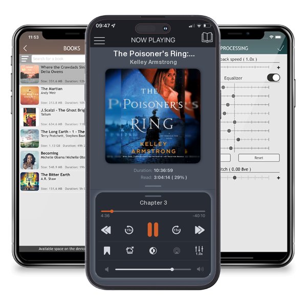 Download fo free audiobook The Poisoner's Ring: A Rip Through Time Novel by Kelley Armstrong and listen anywhere on your iOS devices in the ListenBook app.