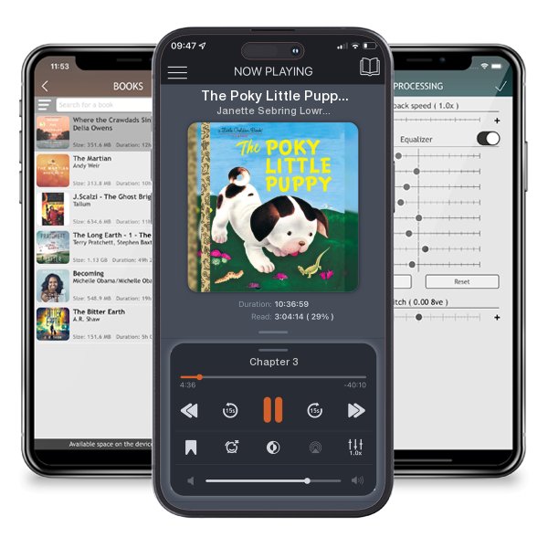Download fo free audiobook The Poky Little Puppy (Little Golden Book) by Janette Sebring Lowrey and listen anywhere on your iOS devices in the ListenBook app.