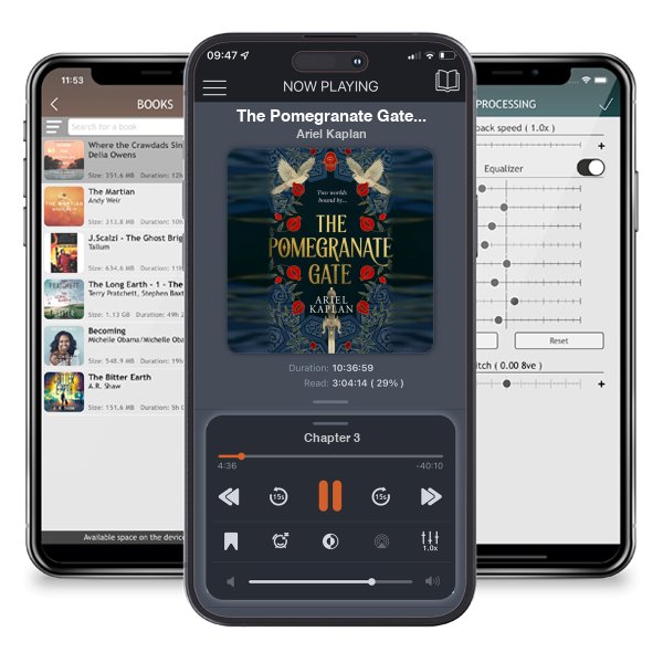 Download fo free audiobook The Pomegranate Gate (The Mirror Realm Cycle #1) by Ariel Kaplan and listen anywhere on your iOS devices in the ListenBook app.