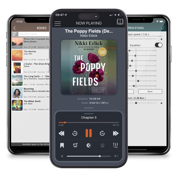 Download fo free audiobook The Poppy Fields (Deluxe Limited Edition): A Novel (B&N Exclusive Edition) by Nikki Erlick and listen anywhere on your iOS devices in the ListenBook app.