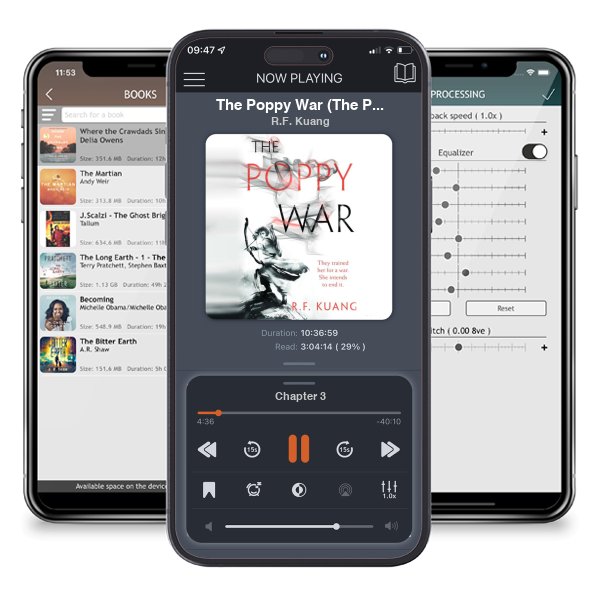 Download fo free audiobook The Poppy War (The Poppy War, #1) by R.F. Kuang and listen anywhere on your iOS devices in the ListenBook app.