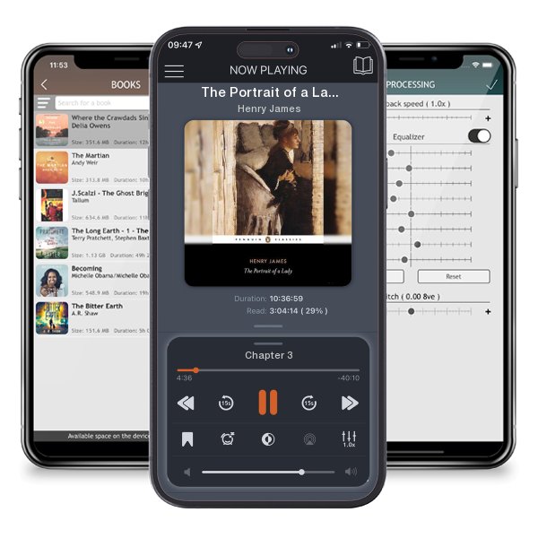 Download fo free audiobook The Portrait of a Lady by Henry James and listen anywhere on your iOS devices in the ListenBook app.