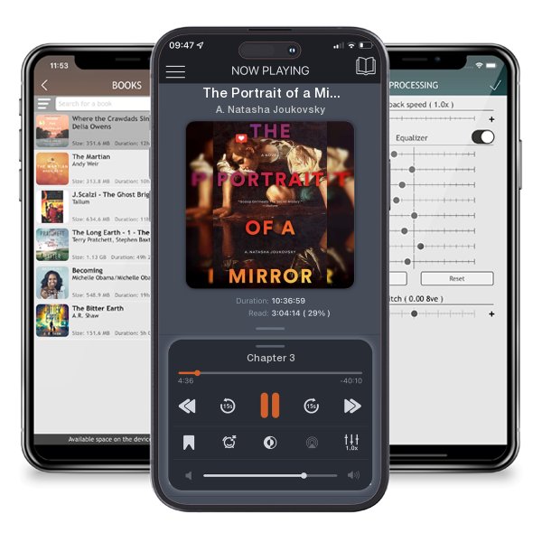 Download fo free audiobook The Portrait of a Mirror by A. Natasha Joukovsky and listen anywhere on your iOS devices in the ListenBook app.