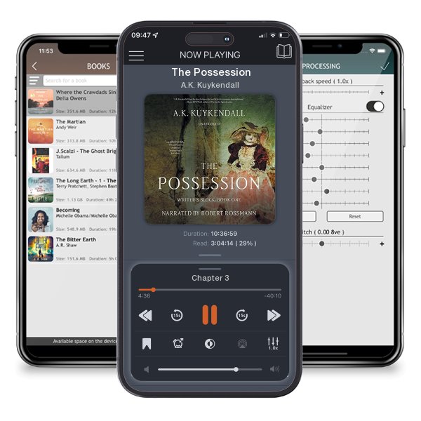 Download fo free audiobook The Possession by A.K. Kuykendall and listen anywhere on your iOS devices in the ListenBook app.