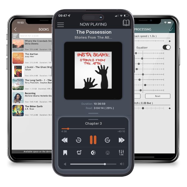 Download fo free audiobook The Possession by Stories From The Attic and listen anywhere on your iOS devices in the ListenBook app.