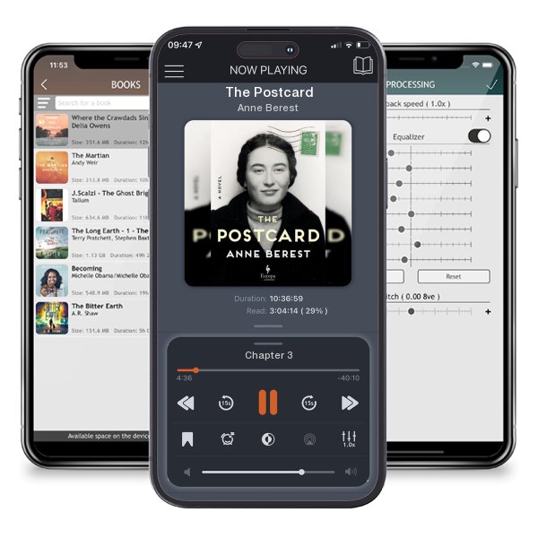 Download fo free audiobook The Postcard by Anne Berest and listen anywhere on your iOS devices in the ListenBook app.