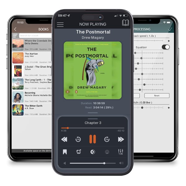Download fo free audiobook The Postmortal by Drew Magary and listen anywhere on your iOS devices in the ListenBook app.