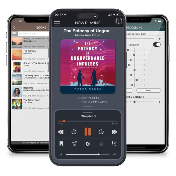 Download fo free audiobook The Potency of Ungovernable Impulses (The Investigations of Mossa and Pleiti, #3) by Malka Ann Older and listen anywhere on your iOS devices in the ListenBook app.