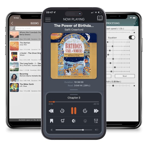 Download fo free audiobook The Power of Birthdays, Stars & Numbers: The Complete Personology Reference Guide: An Astrology and Numerology Book by Saffi Crawford and listen anywhere on your iOS devices in the ListenBook app.