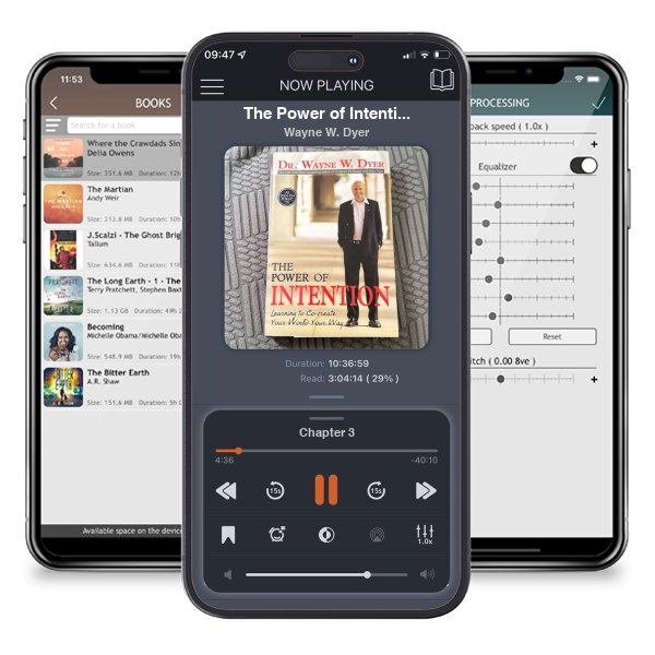 Download fo free audiobook The Power of Intention by Wayne W. Dyer and listen anywhere on your iOS devices in the ListenBook app.