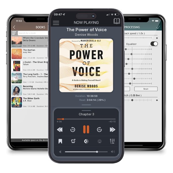 Download fo free audiobook The Power of Voice by Denise Woods and listen anywhere on your iOS devices in the ListenBook app.