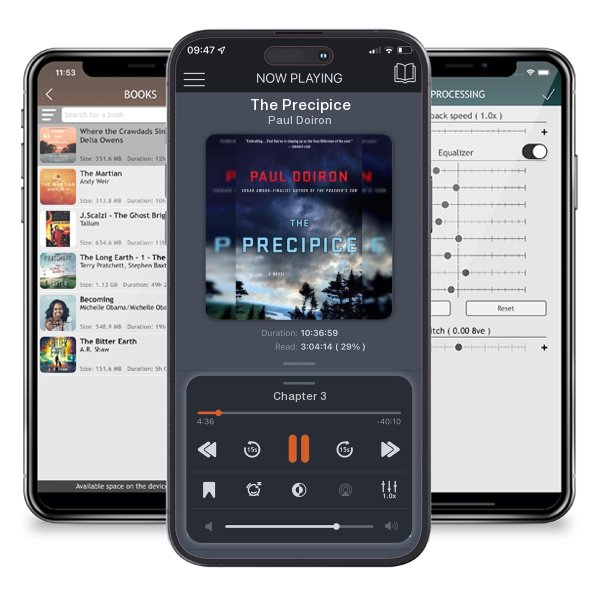 Download fo free audiobook The Precipice by Paul Doiron and listen anywhere on your iOS devices in the ListenBook app.