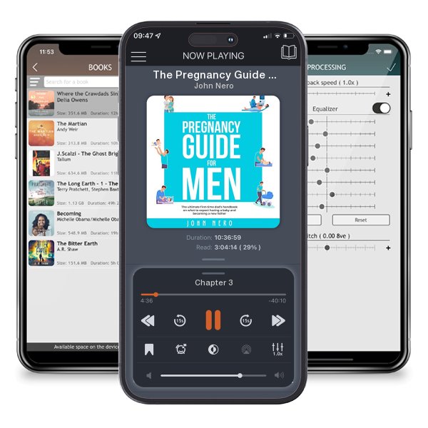 Download fo free audiobook The Pregnancy Guide for Men by John Nero and listen anywhere on your iOS devices in the ListenBook app.