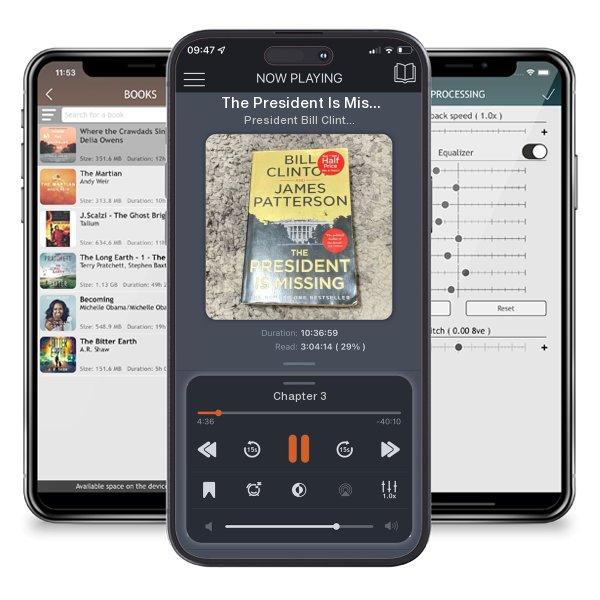 Download fo free audiobook The President Is Missing by President Bill Clinton; James Patterson and listen anywhere on your iOS devices in the ListenBook app.