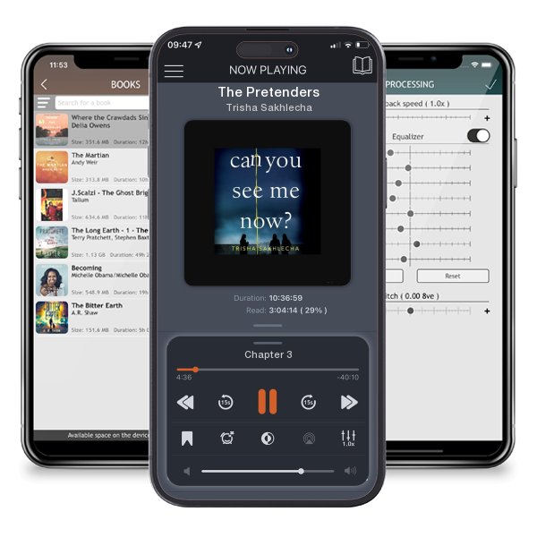 Download fo free audiobook The Pretenders by Trisha Sakhlecha and listen anywhere on your iOS devices in the ListenBook app.