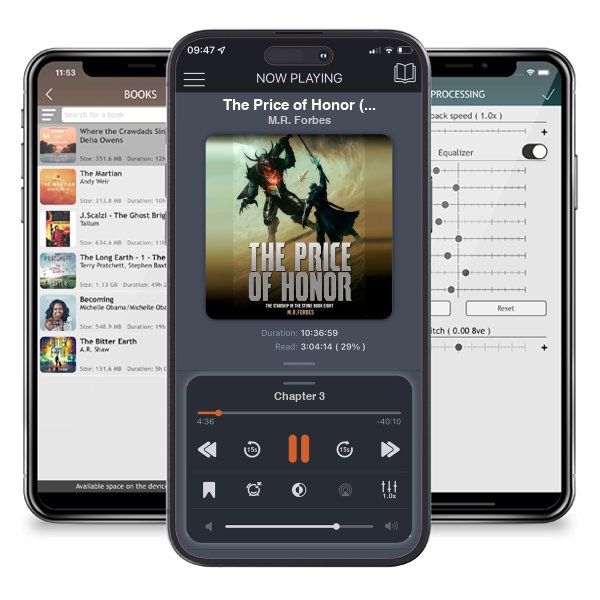Download fo free audiobook The Price of Honor (The Starship In The Stone Book 8) by M.R. Forbes and listen anywhere on your iOS devices in the ListenBook app.