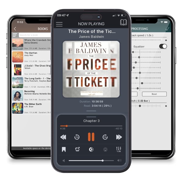 Download fo free audiobook The Price of the Ticket: Collected Nonfiction: 1948-1985 by James Baldwin and listen anywhere on your iOS devices in the ListenBook app.