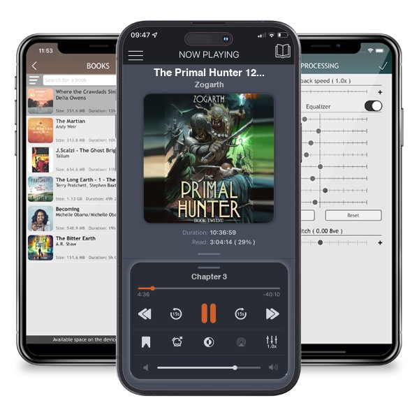 Download fo free audiobook The Primal Hunter 12: A LitRPG Adventure by Zogarth and listen anywhere on your iOS devices in the ListenBook app.