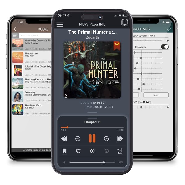Download fo free audiobook The Primal Hunter 2: A LitRPG Adventure by Zogarth and listen anywhere on your iOS devices in the ListenBook app.