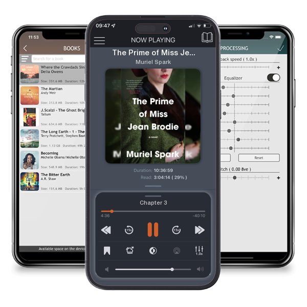 Download fo free audiobook The Prime of Miss Jean Brodie by Muriel Spark and listen anywhere on your iOS devices in the ListenBook app.