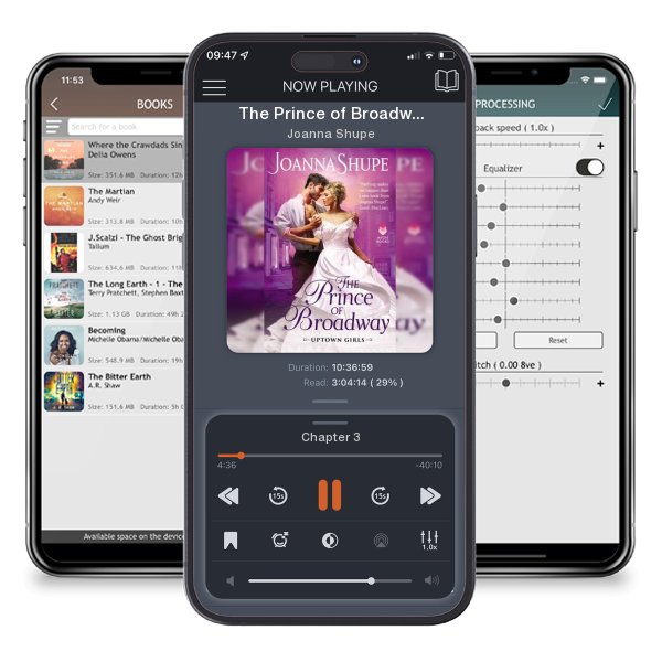 Download fo free audiobook The Prince of Broadway: Uptown Girls by Joanna Shupe and listen anywhere on your iOS devices in the ListenBook app.