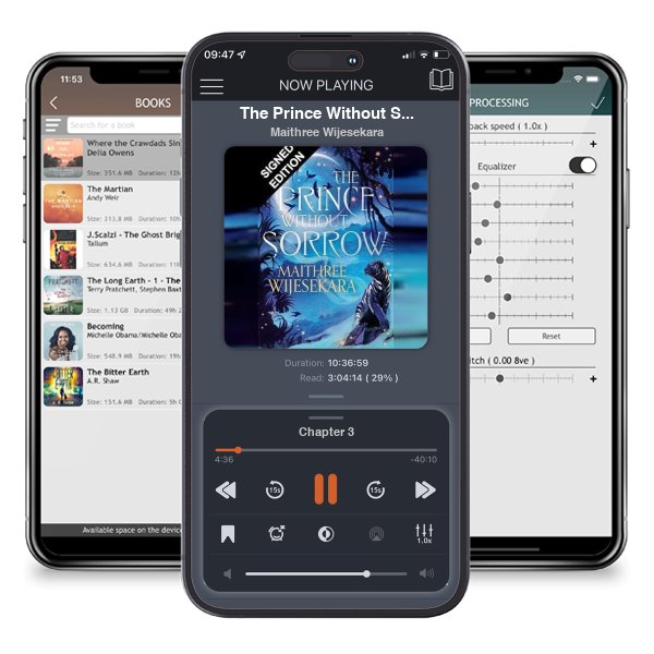 Download fo free audiobook The Prince Without Sorrow: Signed Edition - Obsidian Throne Book 1 by Maithree Wijesekara and listen anywhere on your iOS devices in the ListenBook app.