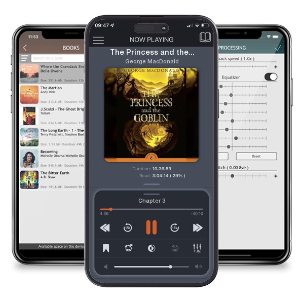 Download fo free audiobook The Princess and the Goblin by George MacDonald and listen anywhere on your iOS devices in the ListenBook app.