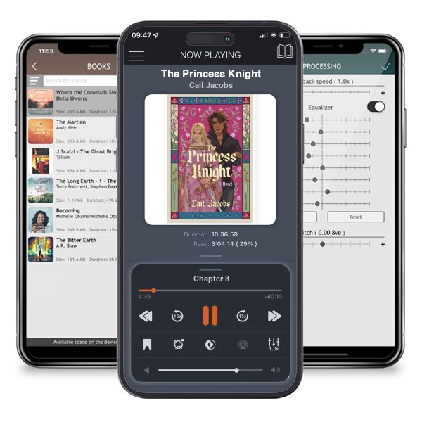 Download fo free audiobook The Princess Knight by Cait Jacobs and listen anywhere on your iOS devices in the ListenBook app.