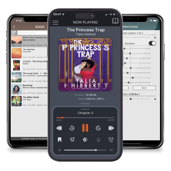 Download fo free audiobook The Princess Trap by Talia Hibbert and listen anywhere on your iOS devices in the ListenBook app.