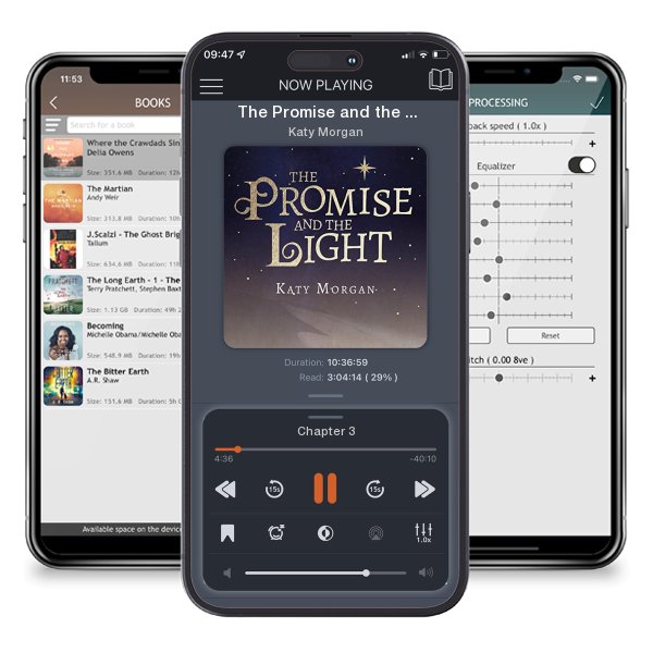 Download fo free audiobook The Promise and the Light by Katy Morgan and listen anywhere on your iOS devices in the ListenBook app.