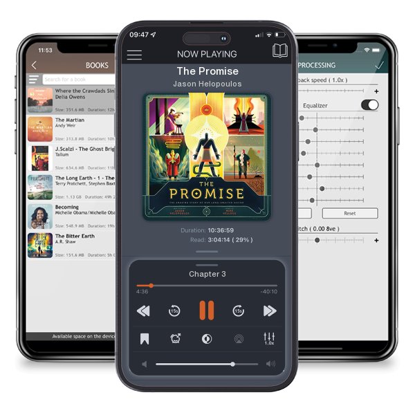 Download fo free audiobook The Promise by Jason Helopoulos and listen anywhere on your iOS devices in the ListenBook app.