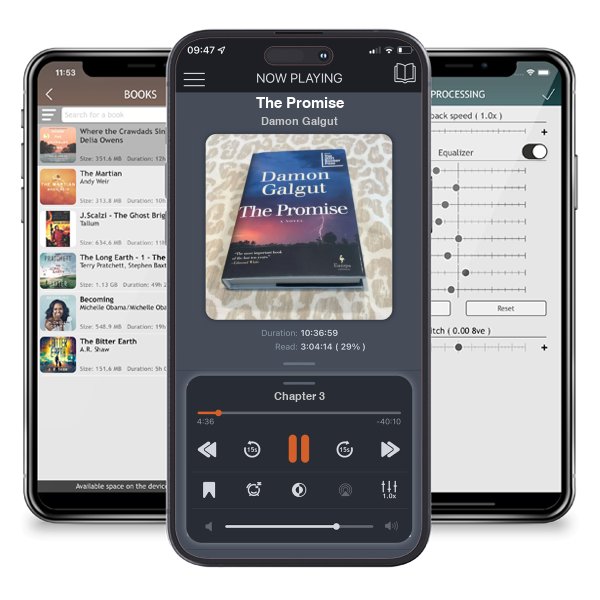 Download fo free audiobook The Promise by Damon Galgut and listen anywhere on your iOS devices in the ListenBook app.