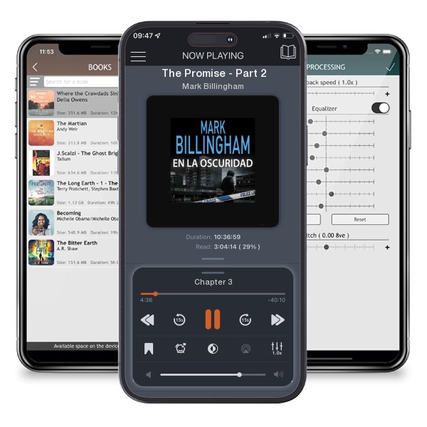 Download fo free audiobook The Promise - Part 2 by Mark Billingham and listen anywhere on your iOS devices in the ListenBook app.