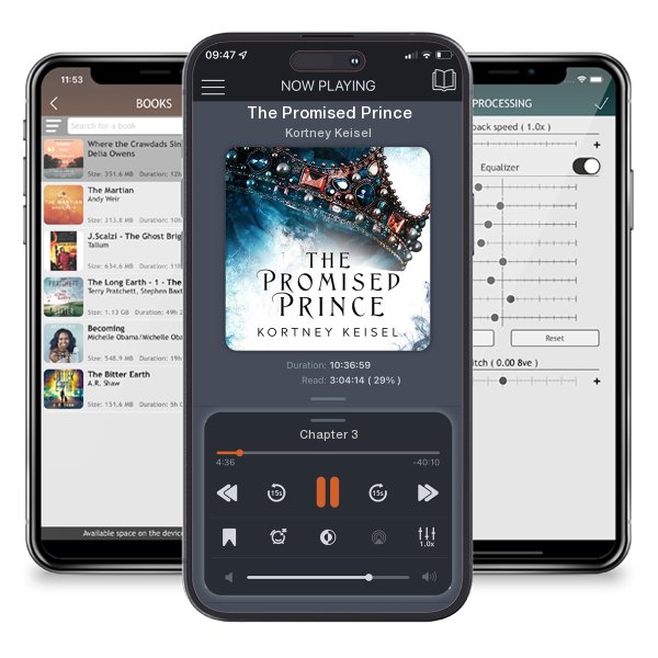 Download fo free audiobook The Promised Prince by Kortney Keisel and listen anywhere on your iOS devices in the ListenBook app.