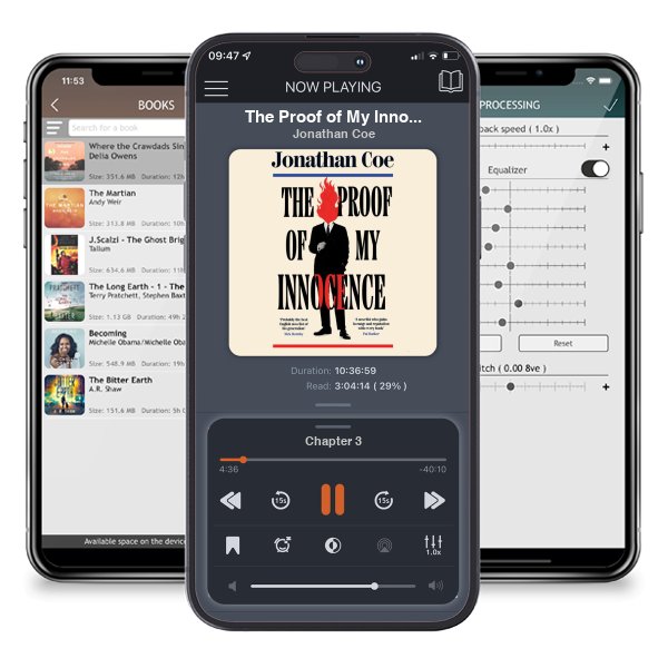 Download fo free audiobook The Proof of My Innocence by Jonathan Coe and listen anywhere on your iOS devices in the ListenBook app.