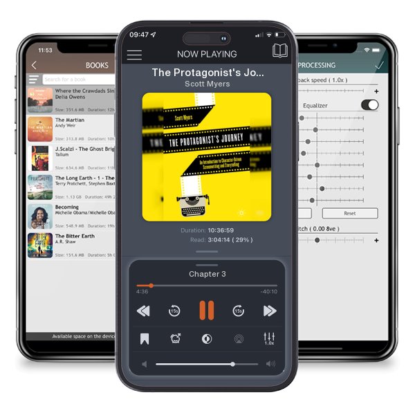 Download fo free audiobook The Protagonist's Journey: An Introduction to Character-Driven Screenwriting and Storytelling by Scott Myers and listen anywhere on your iOS devices in the ListenBook app.
