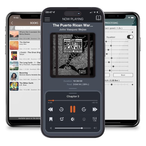 Download fo free audiobook The Puerto Rican War: A Graphic History by John Vasquez Mejias and listen anywhere on your iOS devices in the ListenBook app.